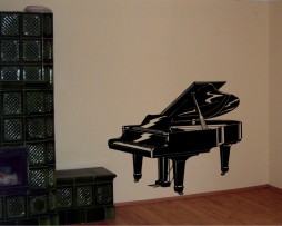 Grand Piano Sticker