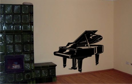 Grand Piano Sticker