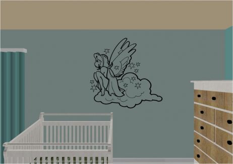 Cloud Fairy Sticker