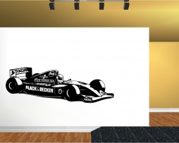 Formula 1 Race Car #2 Sticker