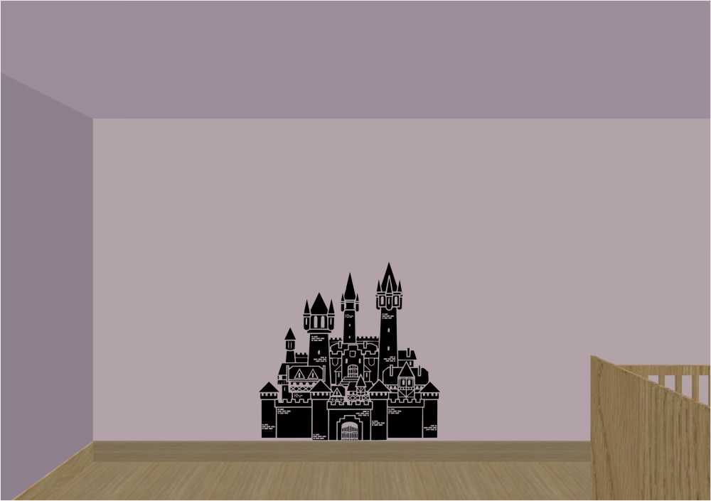 Cartoon Castle Sticker
