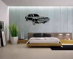 Muscle Car Design Sticker