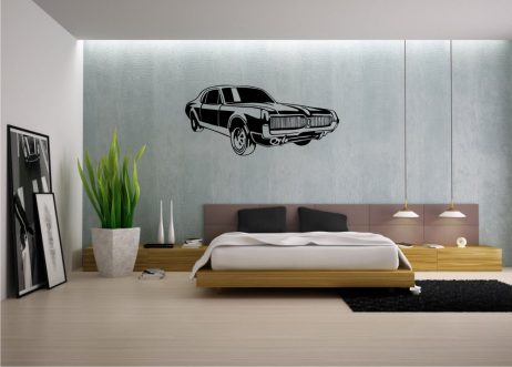 Muscle Car Design Sticker