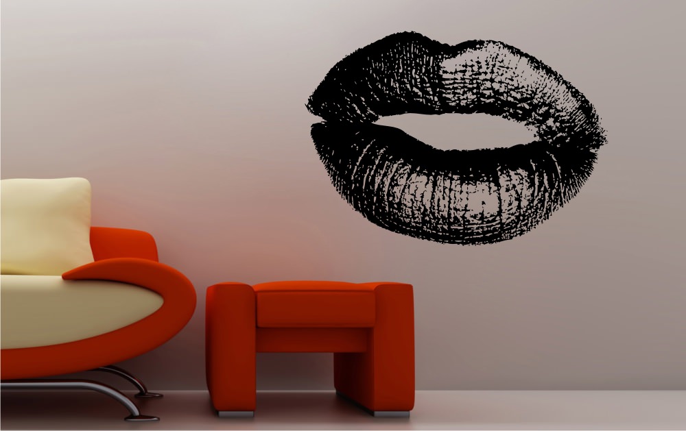 Lips #1 Sticker