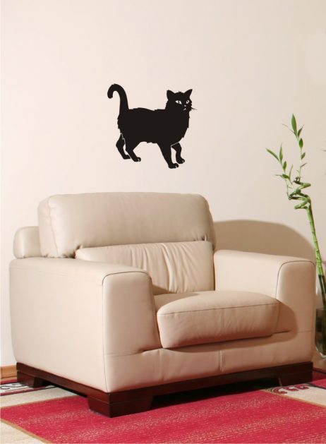Cat Curly Tail Sticker