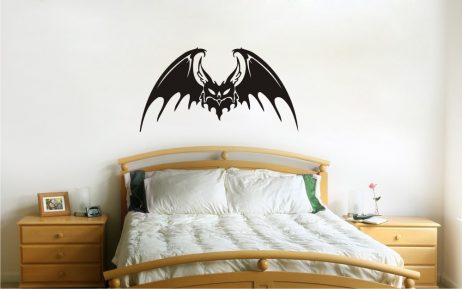 Large Bat Design Sticker