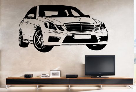 German Luxury Car Sticker