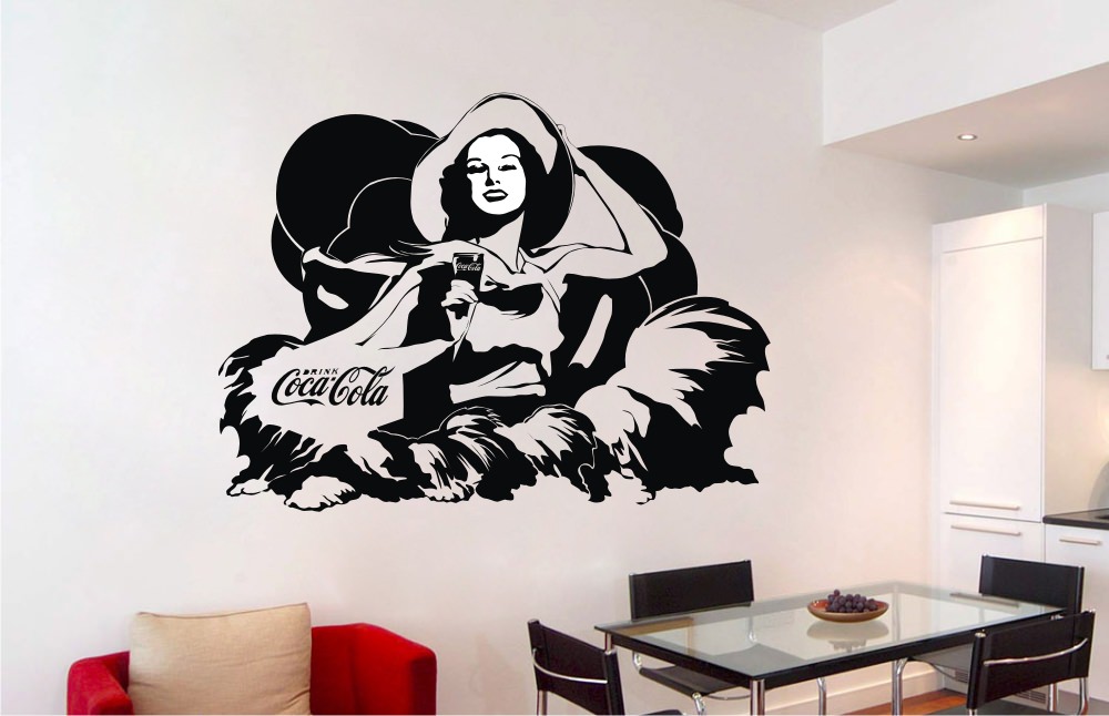 Vintage Cola Design Sticker