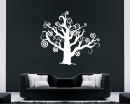 Tree Branch Swirls Sticker