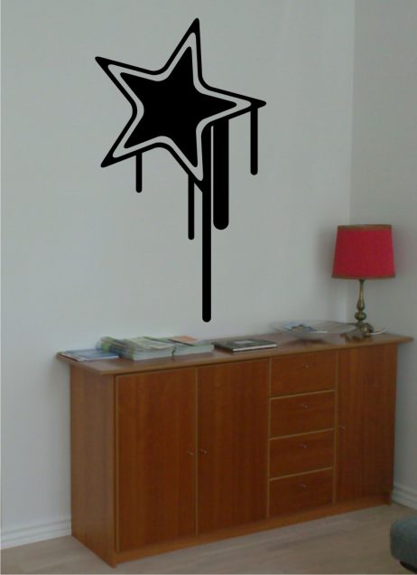 Star Graffiti Sticker