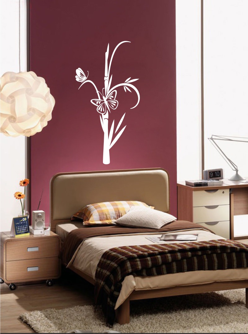 Butterfly Flower Design #6 Sticker