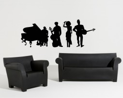 Group of Musicians Sticker