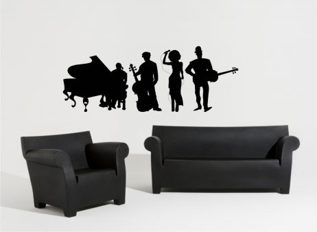 Group of Musicians Sticker