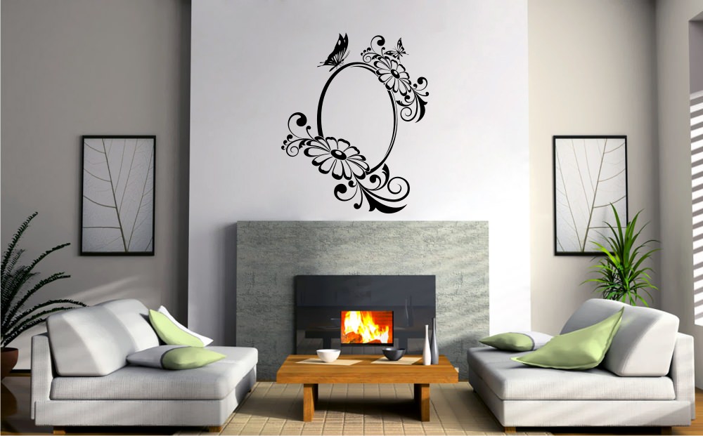 Butterfly Flower Design #23 Sticker