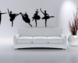 Ballerinas Dancing Sticker