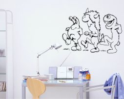 Cartoon Monsters Sticker