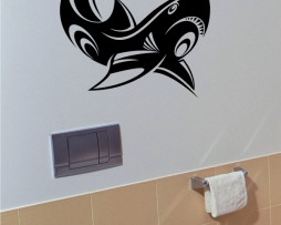 Ornate Shark Design #1 Sticker