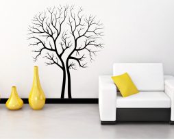 Empty Trees Contour Sticker