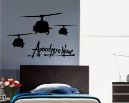 Helicopters Vietnam Movie Sticker