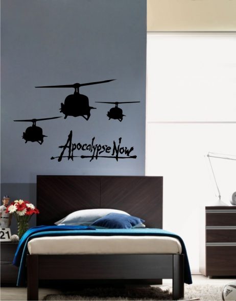 Helicopters Vietnam Movie Sticker