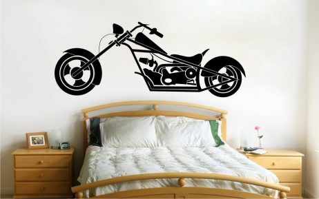 Motorcycle Chopper Sticker