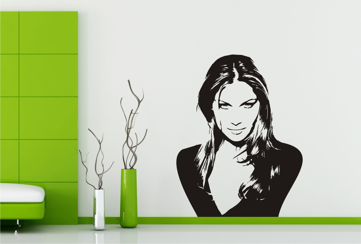 Seductive Woman Sticker