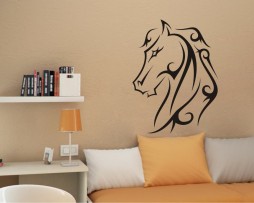 Abstract Horse Head Sticker