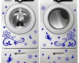 Washing Machine Vinyl Sticker #1