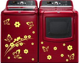 Washing Machine Vinyl Sticker #2