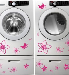 Washing Machine Vinyl Sticker #13