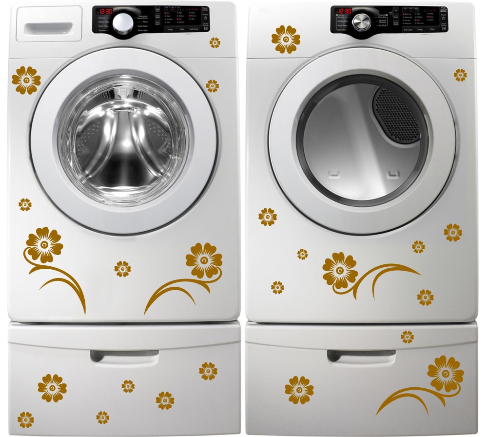 Washing Machine Vinyl Sticker #28