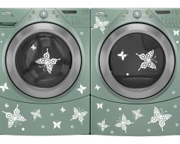 Washing Machine Vinyl Sticker #35