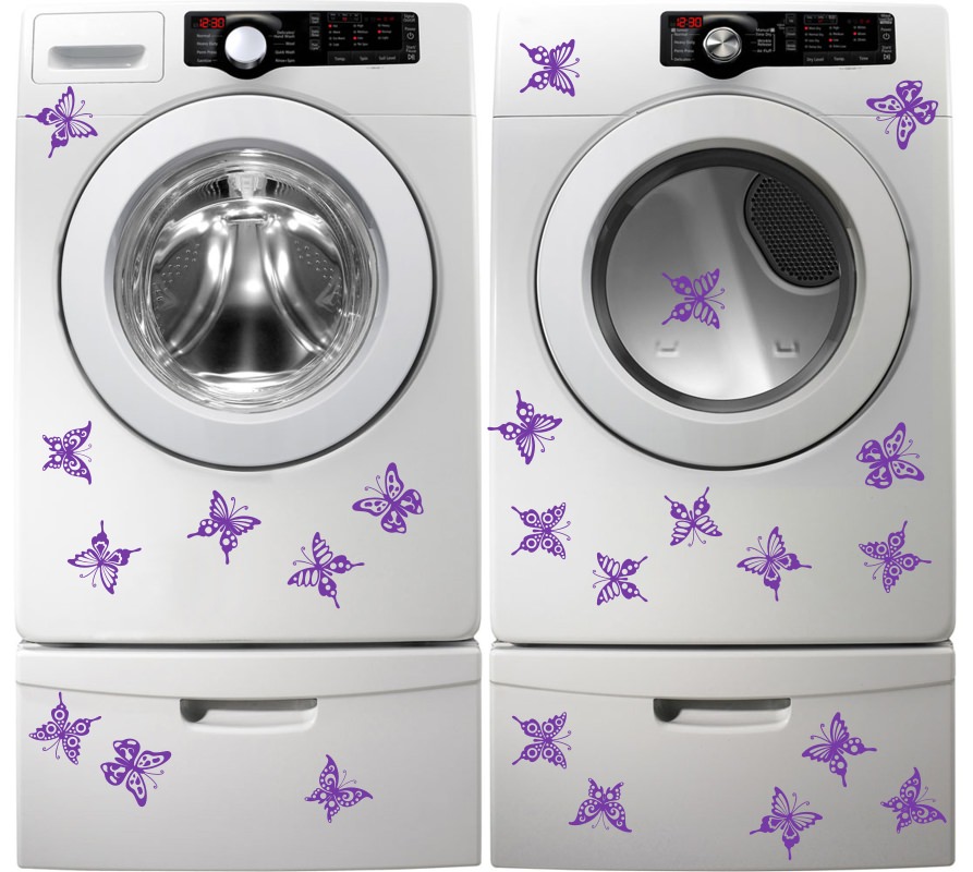 Washing Machine Vinyl Sticker #37