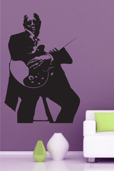 Blues Musician Sticker