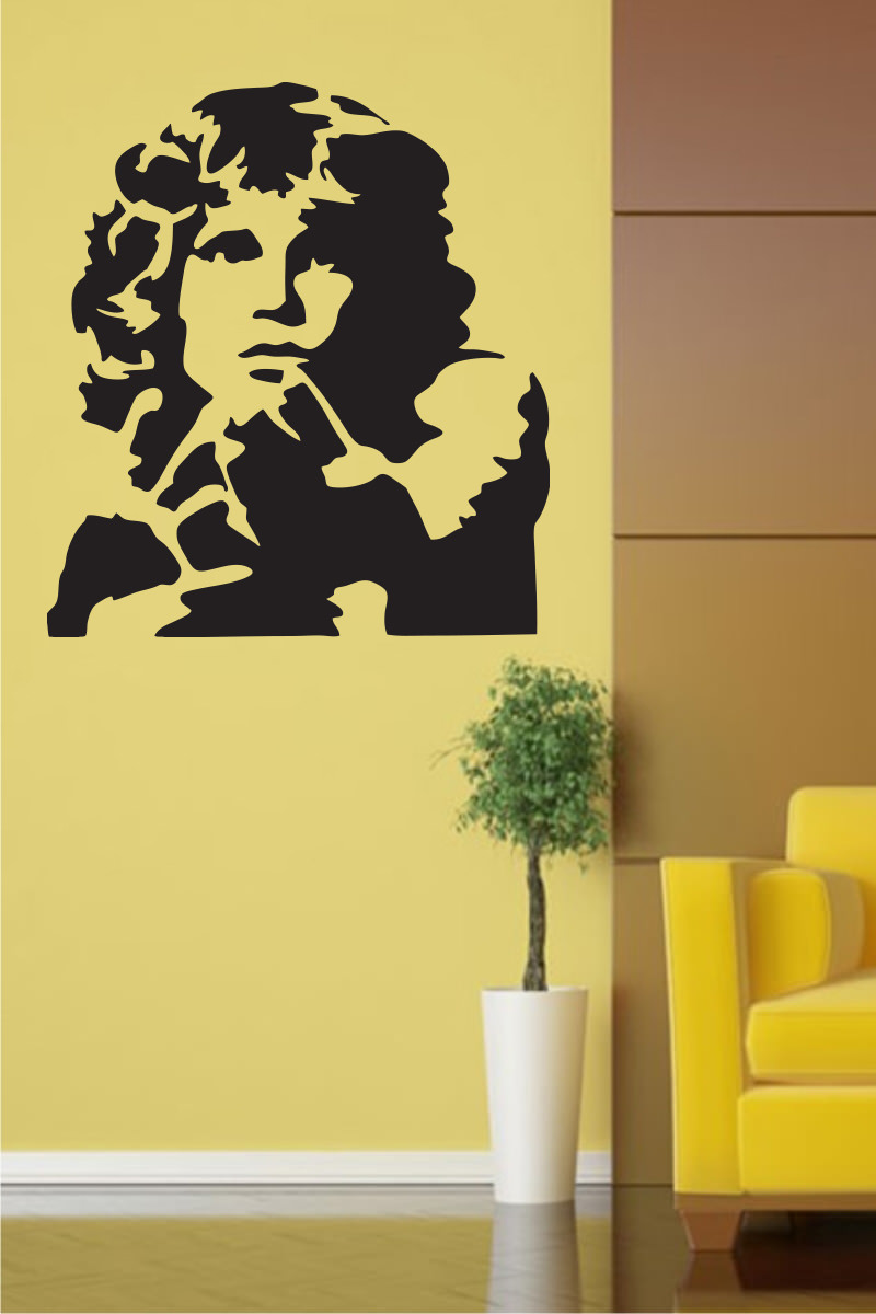 Psychedelic Rock Singer #1 Sticker