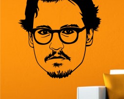 Johnny Actor Sticker