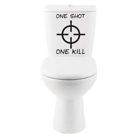 One Shot, One Kill Sticker