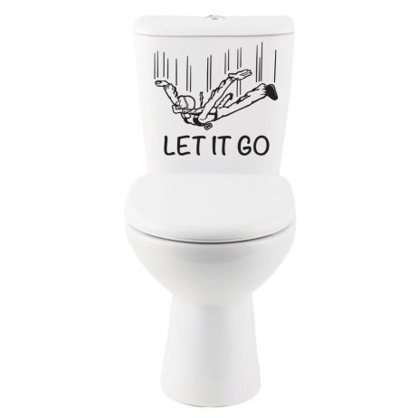 Let It Go Sticker