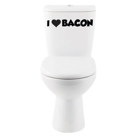 I Love Bacon Sticker