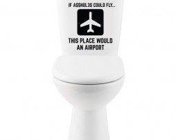 This Place Would Be An Airport… Sticker