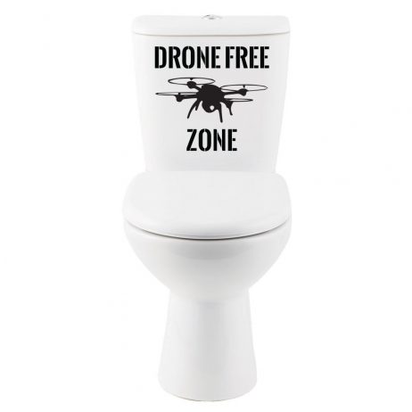 Drone Free Zone Sticker