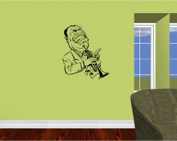 Jazz Trumpeter Sticker