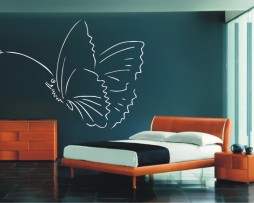 Fine Butterfly Sticker