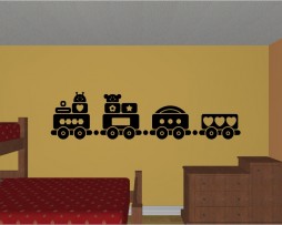 Cartoon Train Sticker