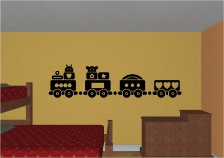 Cartoon Train Sticker