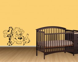 Cartoon Lion Sticker