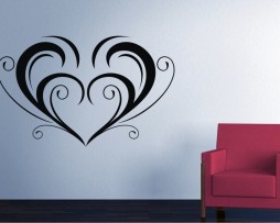 Decorative Heart #2 Sticker