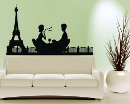 Romantic Paris Sticker