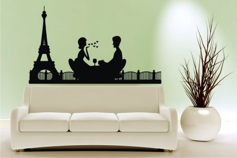 Romantic Paris Sticker