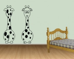 Cartoon Giraffe Sticker